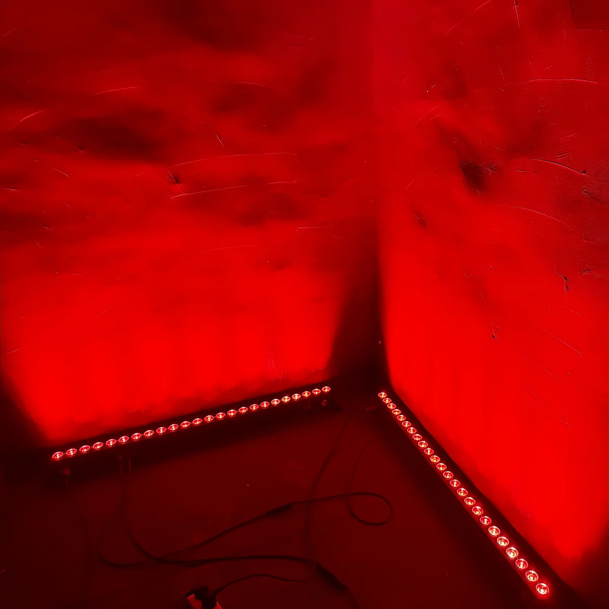 24PCS 120W LED Bar Wall Wash Lights RGBW UV 6in1 Stage Lights Effect  DJ Strobe