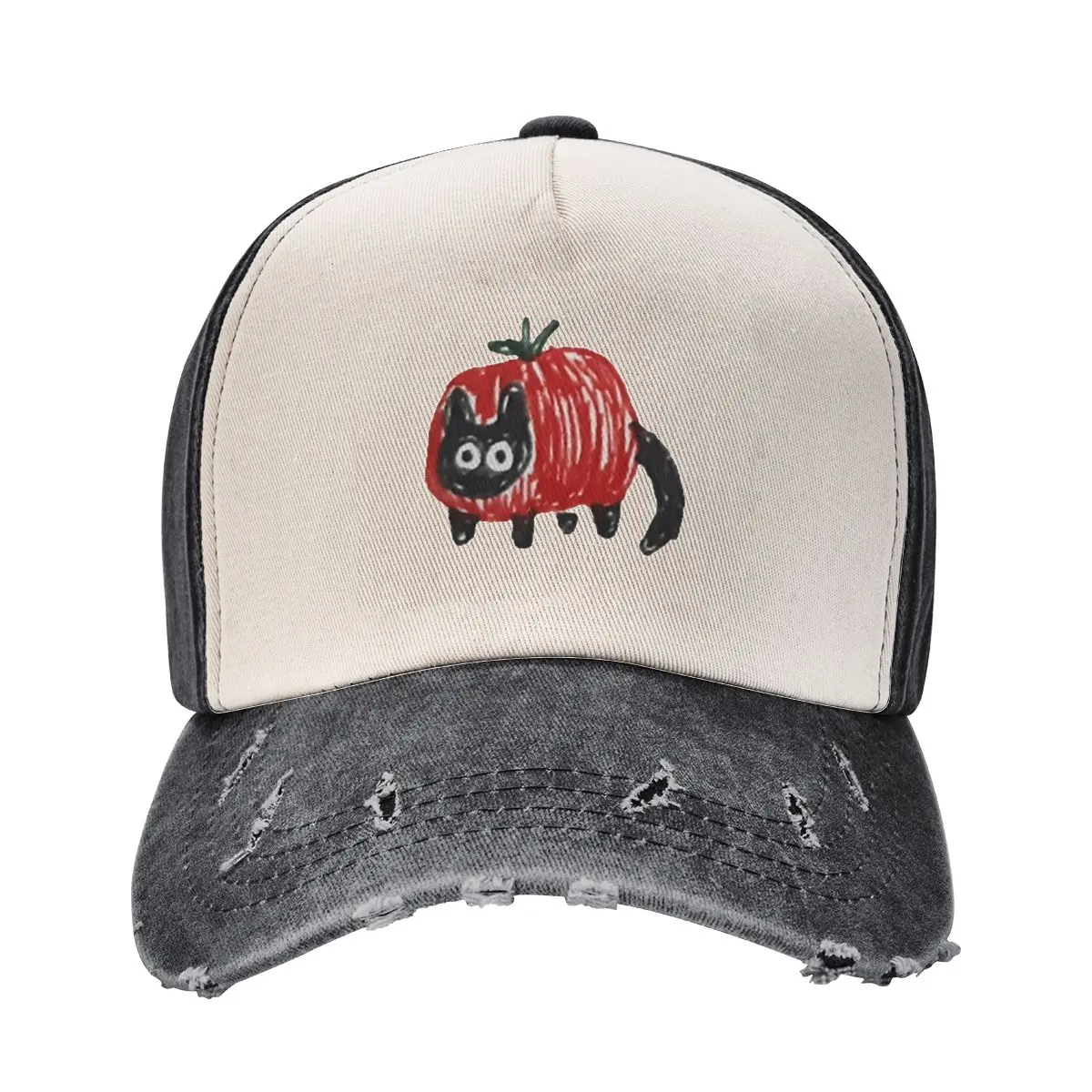 

tomato cat Baseball Cap luxury woman cap sun caps summer hat For Men Women's