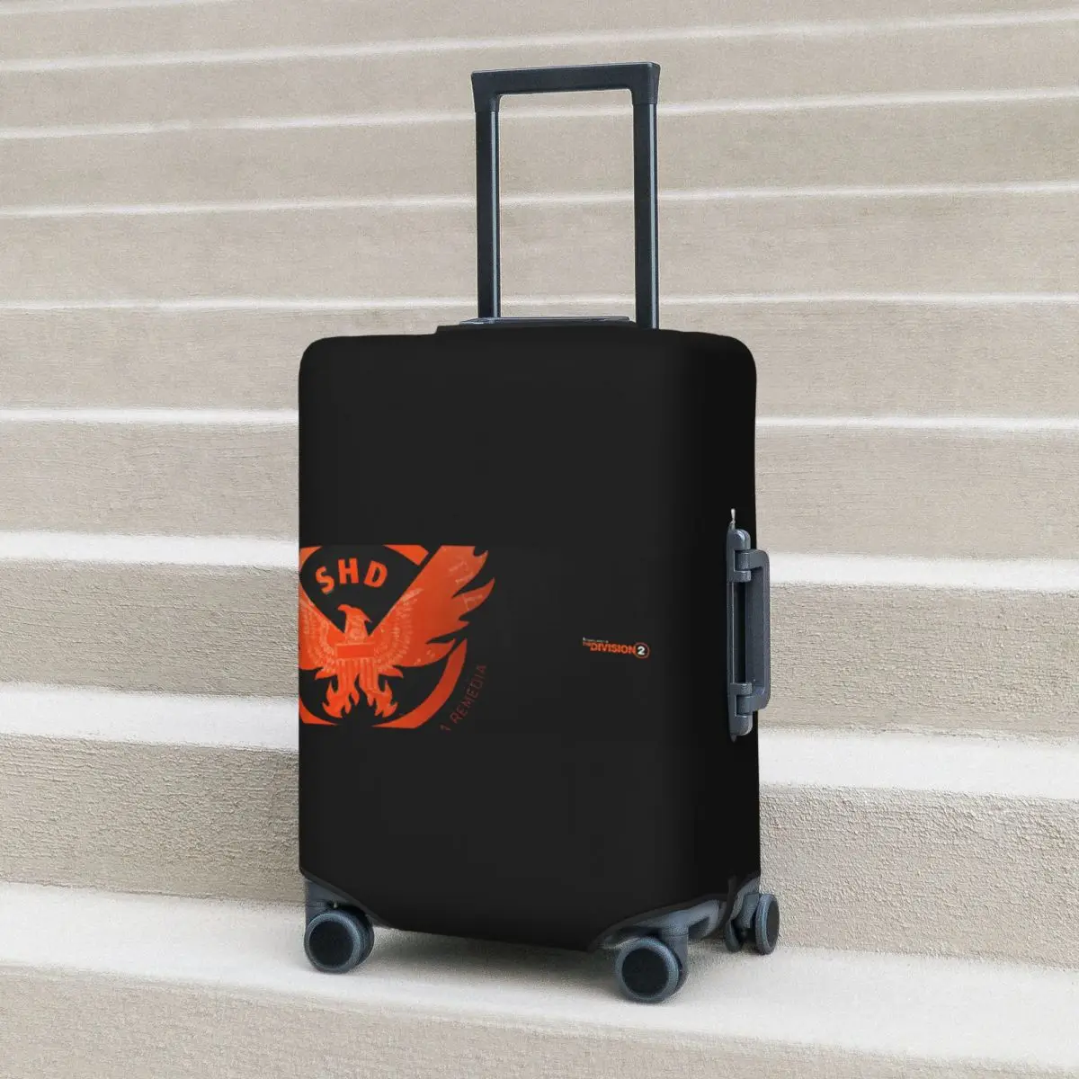 

The Division 2 Shd Strategic Homeland Division Чехол для чемодана Эластичные защитные чехлы для дорожного багажа для 18-32 дюймов