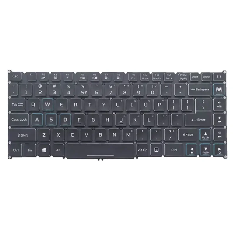 HJ New Original Laptop/Notebook US/CZ RGB Colorful Mechanical Backlight Keyboard for Acer Predator Triton 500 515 PT515-51