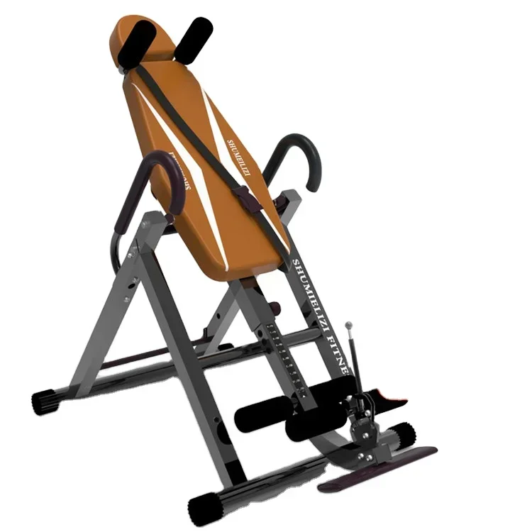 Máquina invertida pequena casa fitness equipamento de cabeça para baixo artefato de cabeça para baixo disco intervertebral alongamento de yoga cervical