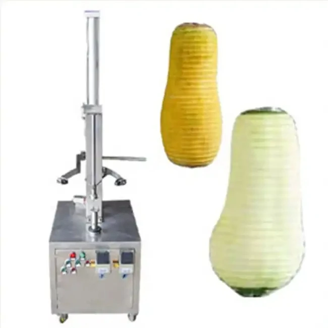 Electric Fast Speed Long Wax Gourd Wax Papaya Skin Peeler Butternut Squash Skin Peeling Machine Coconut Peeling Machine