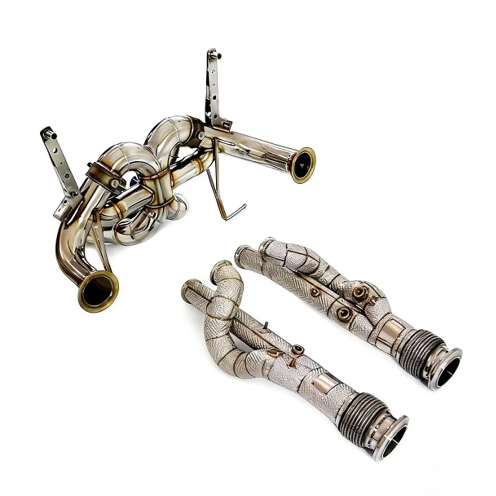 High Performance For Lamborghini LP700 Valvetronic Catback Exhaust System Factory-Sold 304ss Full Exhaust Pipe Made Stainless