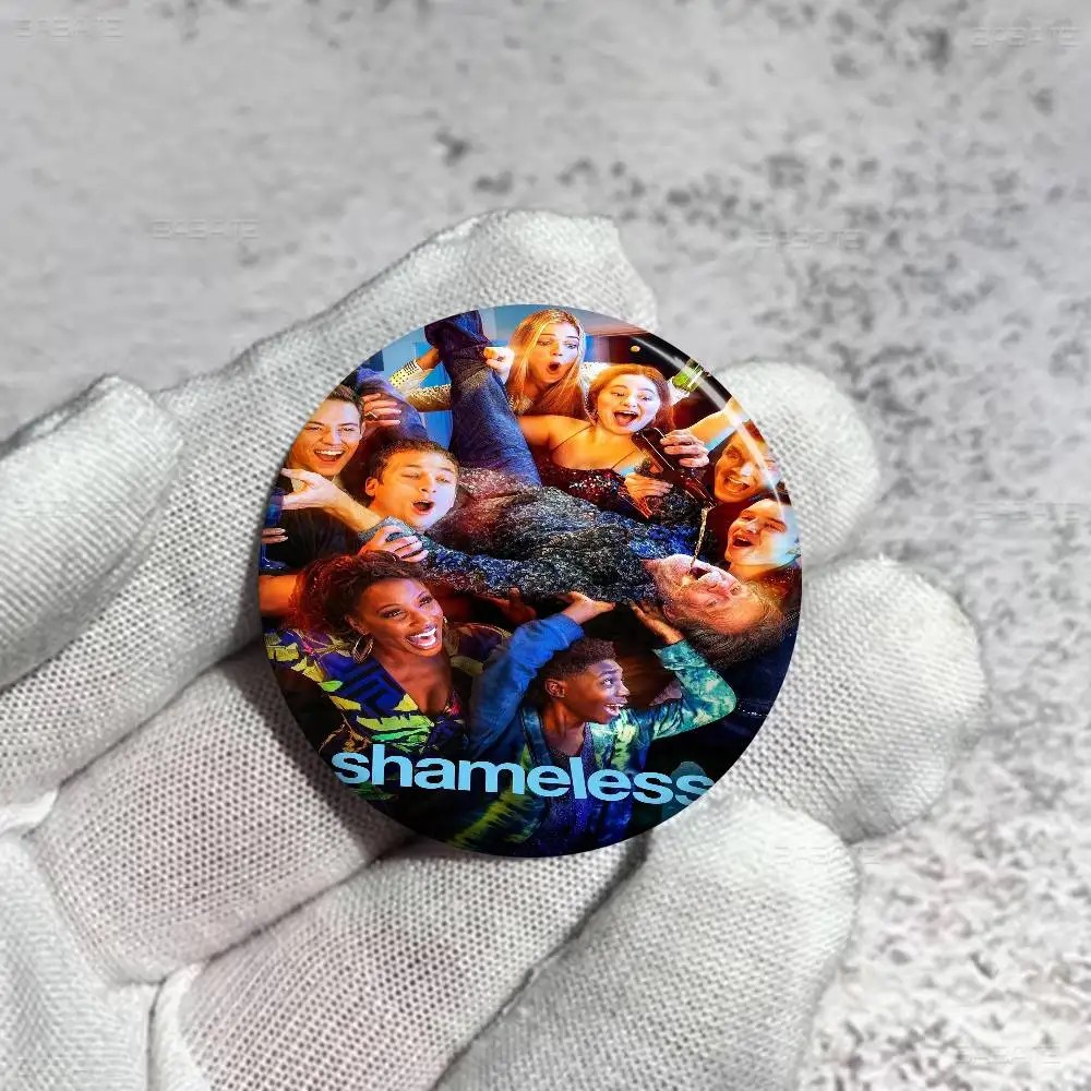 Tv Series Shameless Movie Classic Soft Button Pin Bright Printed Icon Gift For Friends Badge Collar Brooch Lapel Pin Metal #6