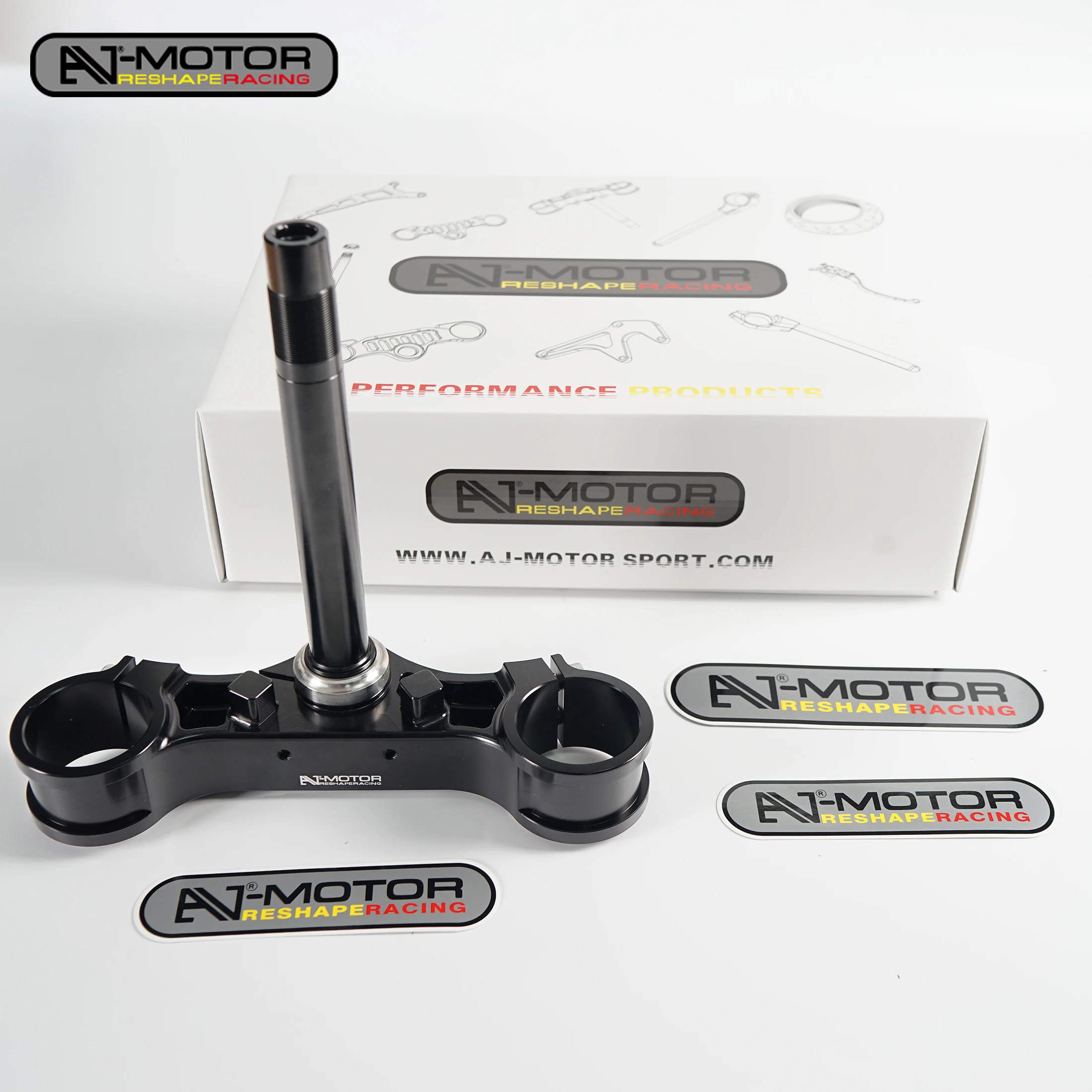 Motorcycle Lower Triple Clamp for Yamaha YZF-R3 2019-2025 | CNC Machined Aluminum Fork Bridge | Steering Stem Base Plate