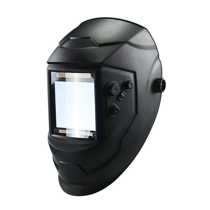 

Large window 4 sensors External adjustment 5-13 Solar automatic variable light Welding cap, large screen mask Helmet