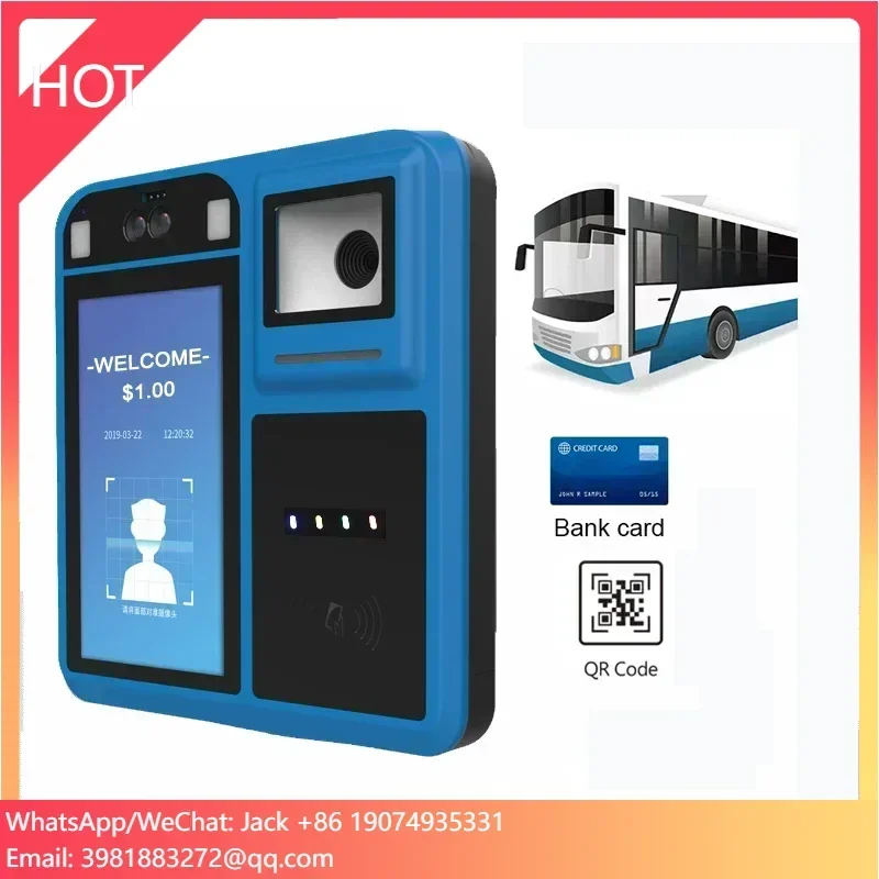 

Считыватель карт, POS-терминал для оплаты, автоматический валидатор для оплаты проезда в автобусах P18-Q