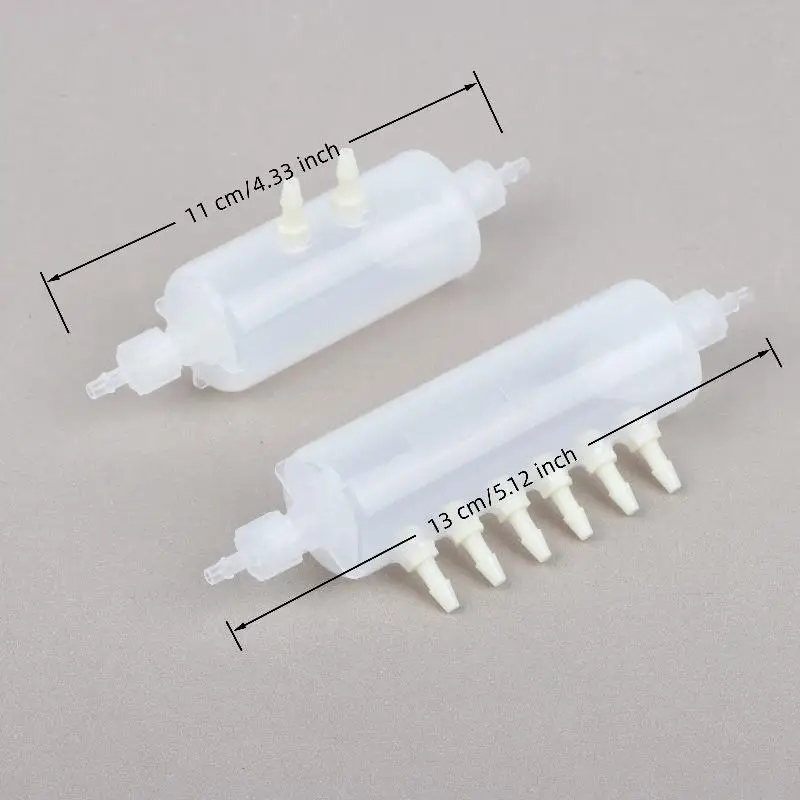 Printer Ink Circulation Splitter Diverter Low Resistance Buffer Bottle Filter Improve Printing Color Uniformity