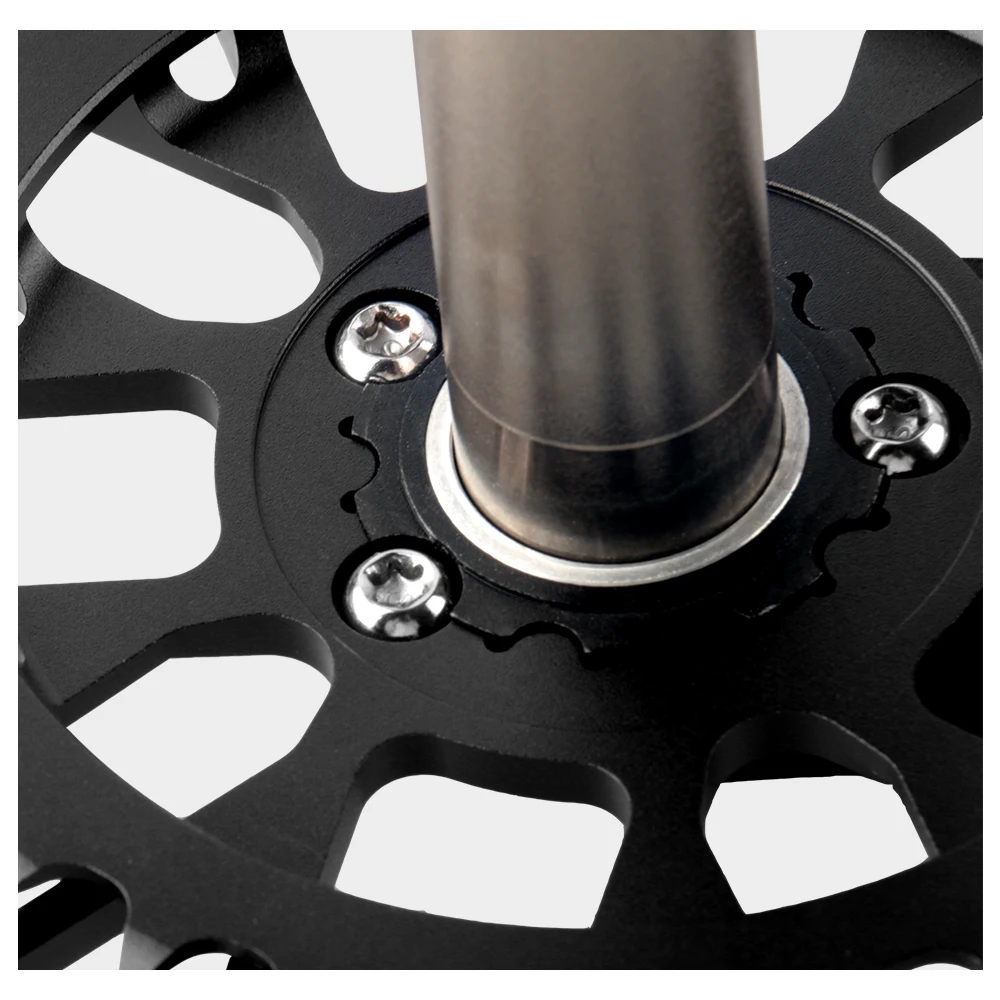 Prowheel Rennrad-Kurbelgarnitur 165 170 172,5 mm Doppelgeschwindigkeits-Kettenblatt 46/30 Zähne 48/32 Zähne 50/34 Zähne 52/36 Zähne 53/39 Zähne Geschwindigkeit Fahrradkettenblatt – Detail 17