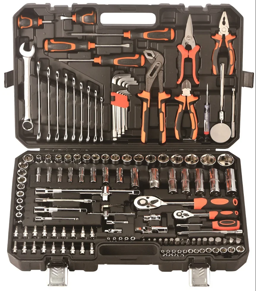 Tool Set Hand Tools for Car Repair Ratchet Spanner Wrench Socket Set Car tire Repair mechanical Tool ferramentas Kits completo