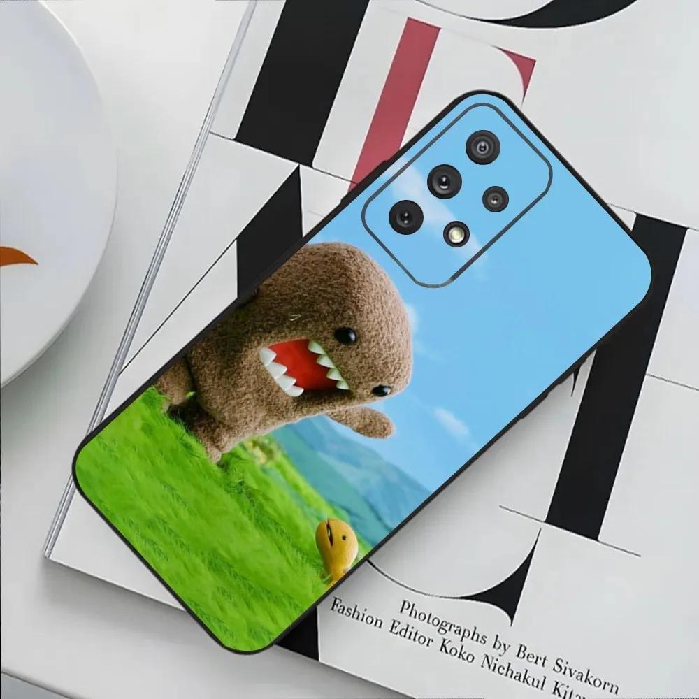 Cute Domo kun Phone Case For Samsung Galaxy S24,S20,S21,S22,S23,Fe,Lite,Plus,Ultra,Note Shell