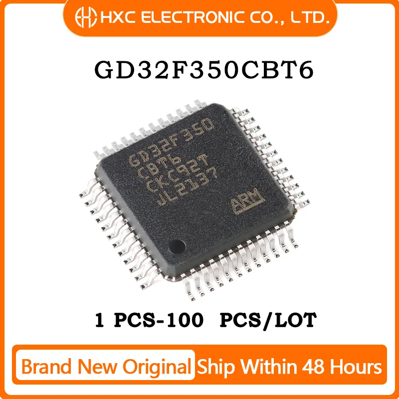 

5/10/50/100PCS New and Original GD32F350CBT6 LQFP48 MCU CHIP