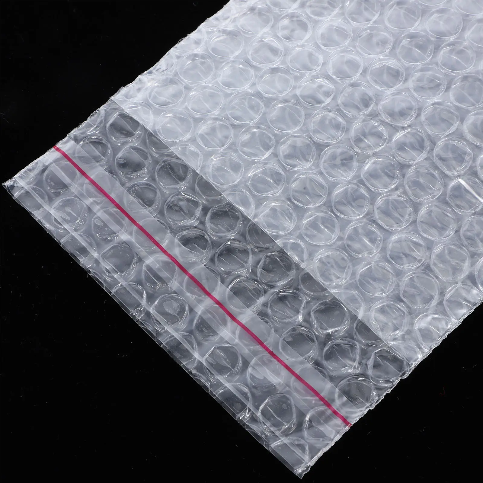 50pcs Envelopes Plásticos à Prova de Choque para Pequenos Negócios Sacos de Envio Transparentes Leves e Resistentes a Rasgos