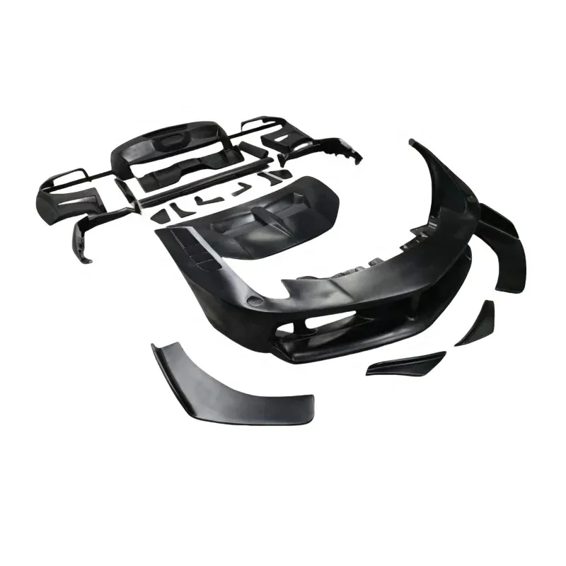 

Italia Second-Generation LB Style Fiberglass Front Hood Bumper Fender Rear Spoiler Body Kit