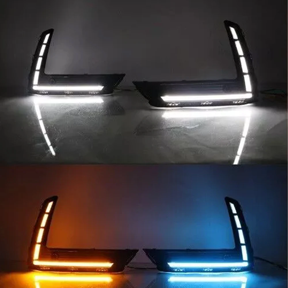 

2pcs Fog Light Lamp Daytime Running Strip Lights Kit Clearance Light for Honda CR-V CRV 2023-2025
