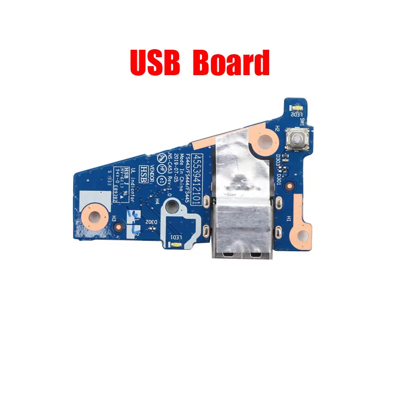 

Laptop USB Board For Lenovo For Ideapad Yoga S740-14IIL 81RS 5C50S24999 NS-C453 New