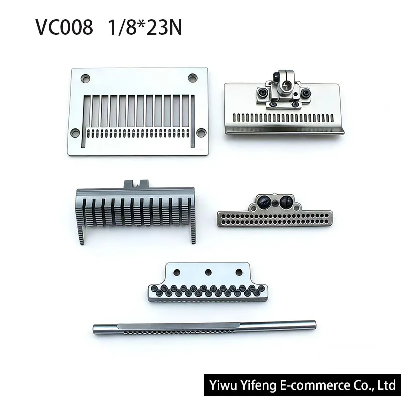 

SIRUBA VC008 1/8×23N Needle Position Gauge Set, Feed Wheel Kit, Suitable for VC008 23-needle Waist Pulling Sewing Machine