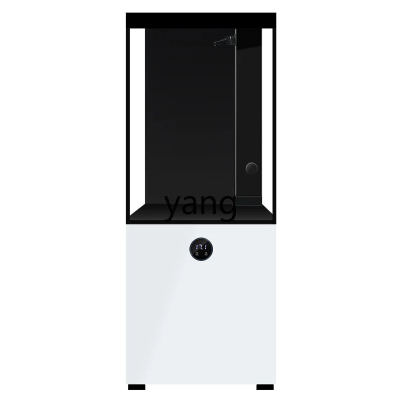 

CX new side few ultra-white glass bottom filter water-free floor living room aquarium
