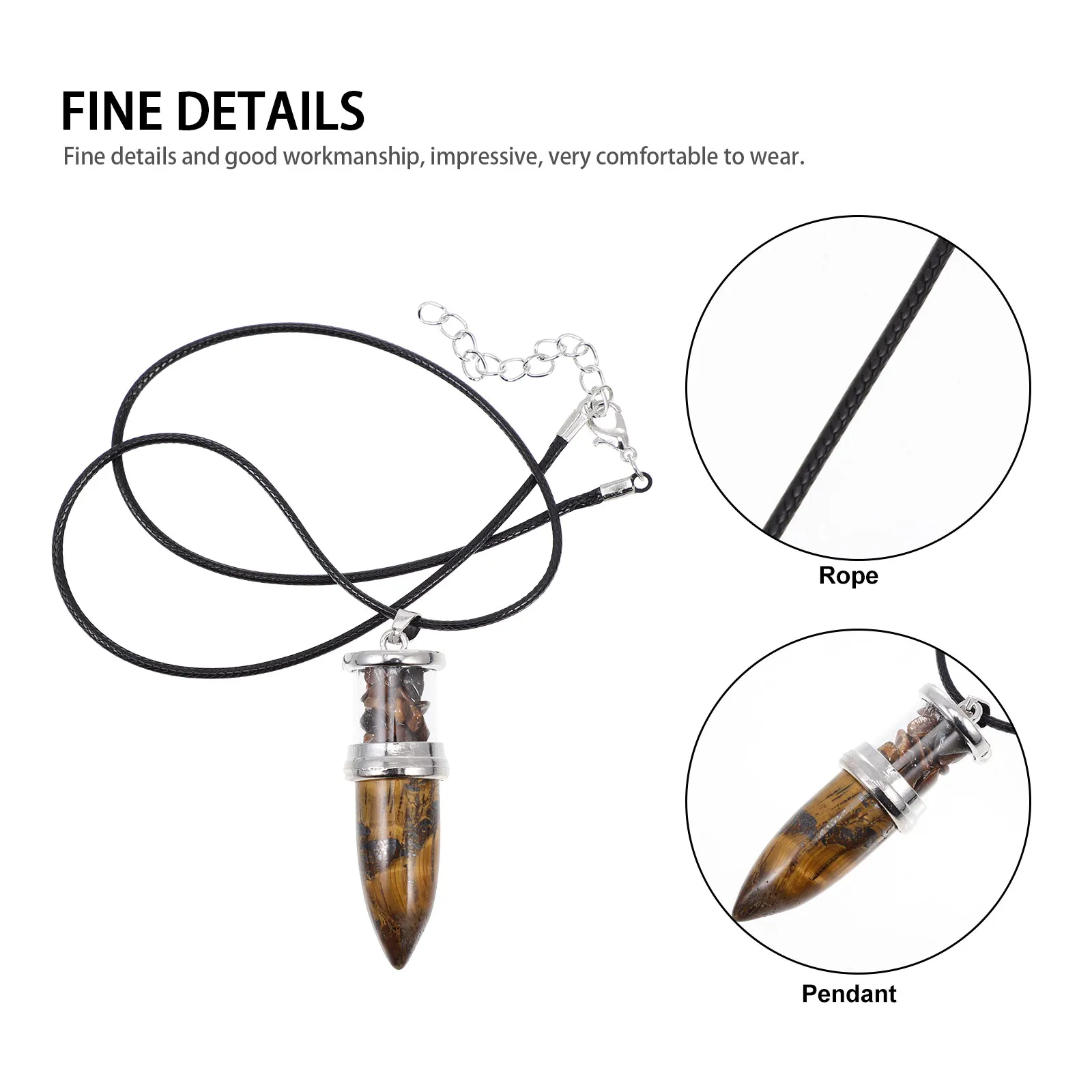 

Stylish Pendant Women'S Necklace Clavicle Chain Fashion Jewelry Elegant Dainty Stone Party Gift Decorative