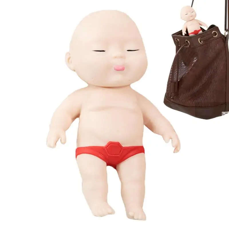 

Squish Doll Soft Life-Like Babies Doll Funny Gifts For Friends Slow Rising Toy De-Compression Simulation Toys For Kid