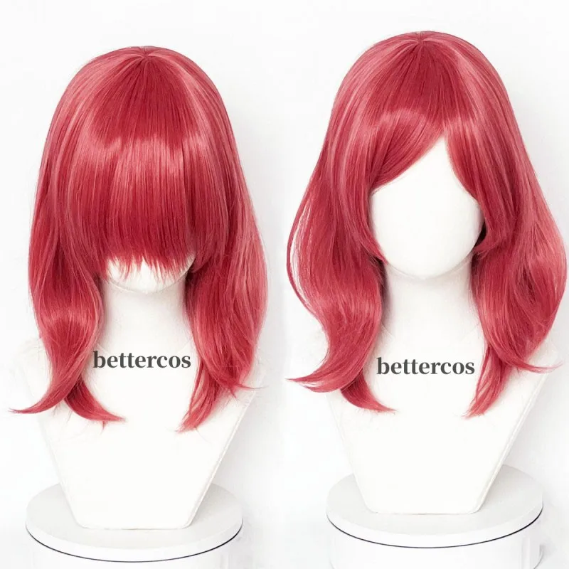 LoveLive! Love Live Maki Nishikino Cosplay Wig Short Curly Heat Resistant Synthetic Hair Wig + Wig Cap