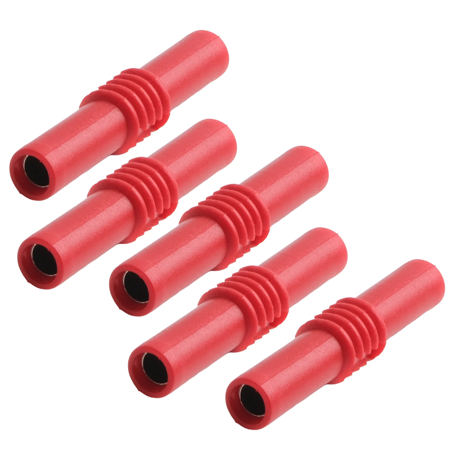 10PCS 4MM Extended Red Black Banana Adapter Female To Female Adapter Pair Accurate Measurements With A Multimeter