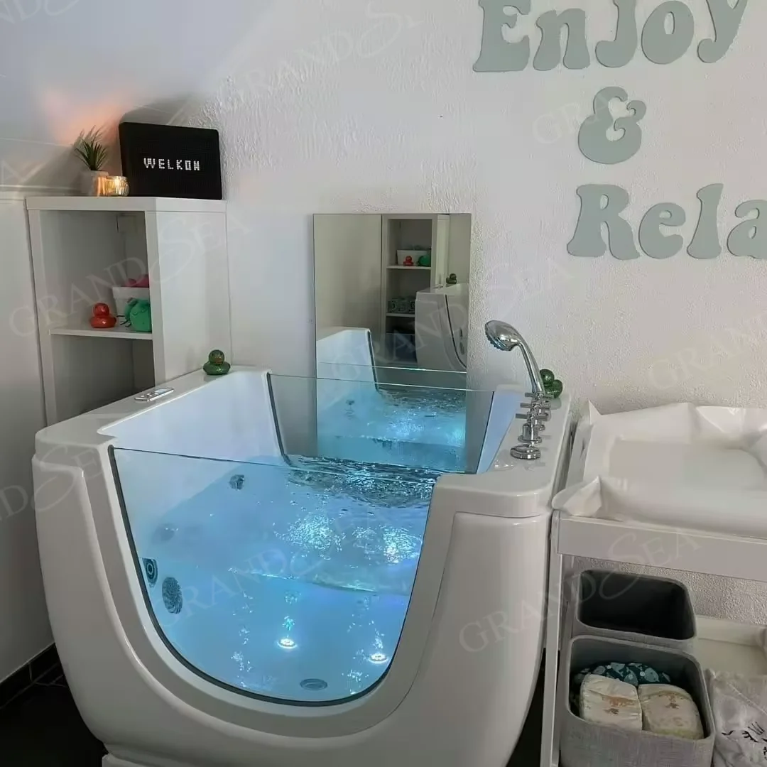 

Высокое качество, современный новый дизайн, акриловый материал, домашняя детская спа-ванна, многоцветная ванна на заказ