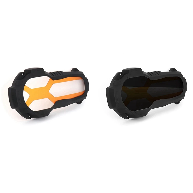 

Motorcycle Headlight Protector Guard Orange Fluorescent Covers For BMW R1200GS LC Adventuer R1250GS ADVENTUER