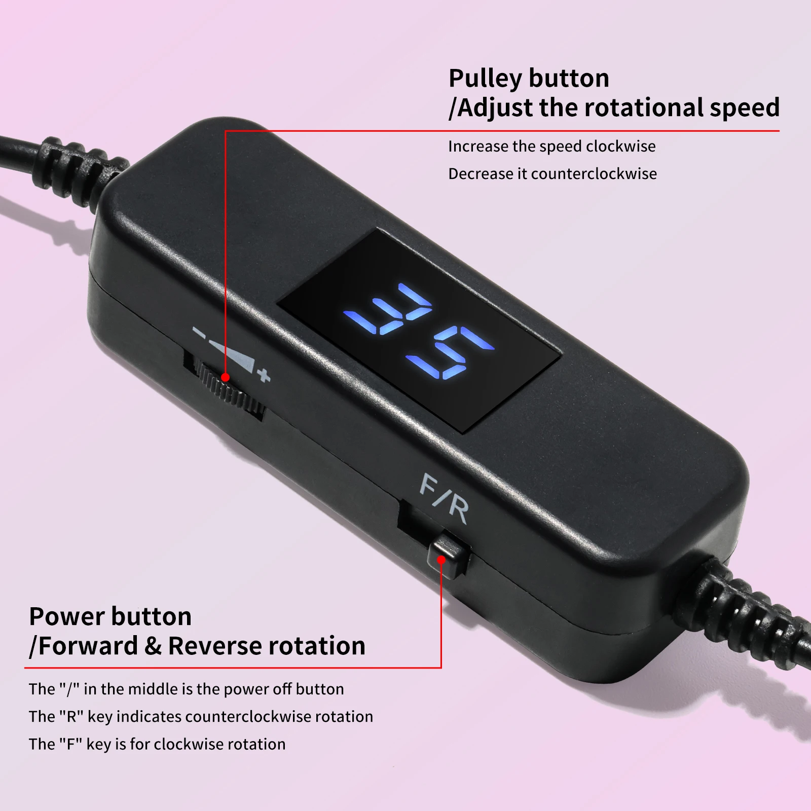 Lima de uñas eléctrica de 35000RPM, pluma perforadora de uñas portátil USB profesional, pluma perforadora de uñas de velocidad y dirección ajustables de poco ruido