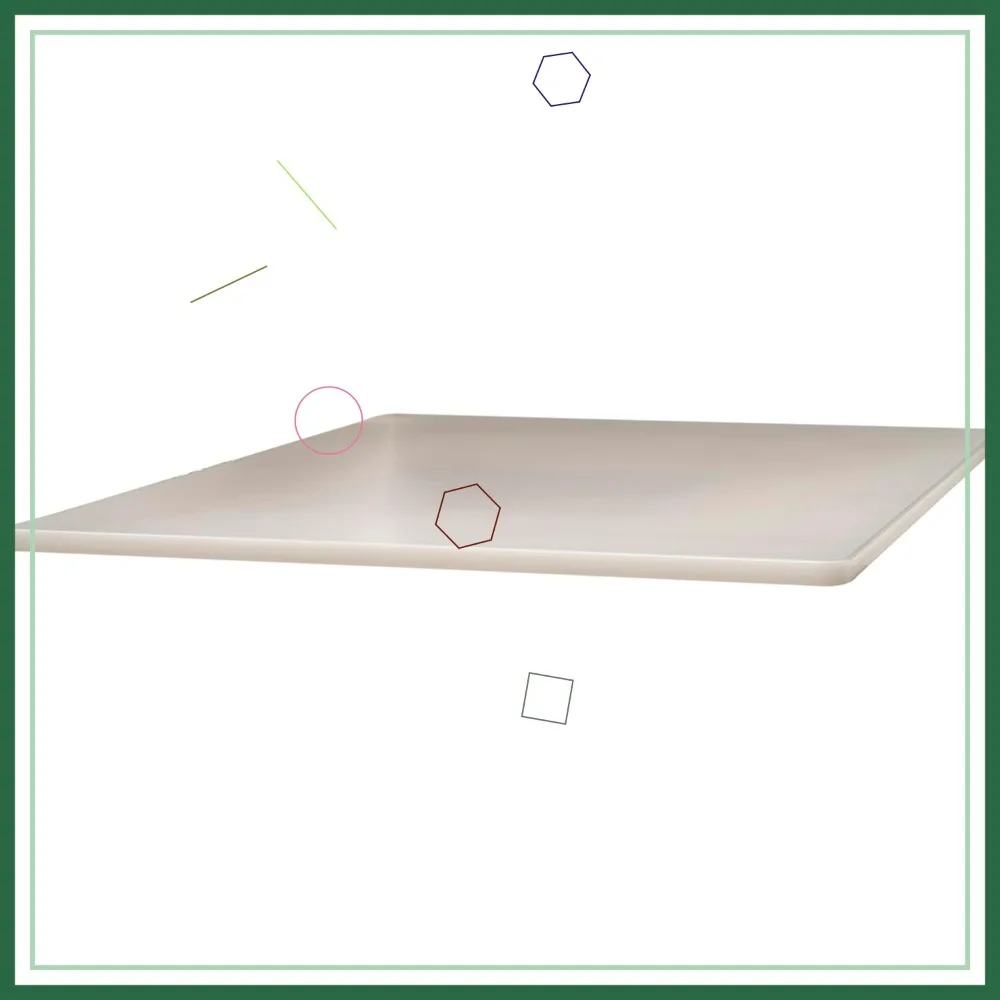 

Большая белая пластиковая разделочная доска 18x24 дюйма, сертифицированная NSF, безопасная для посудомоечной машины, непористая поверхность для кухонного приготовления пищи