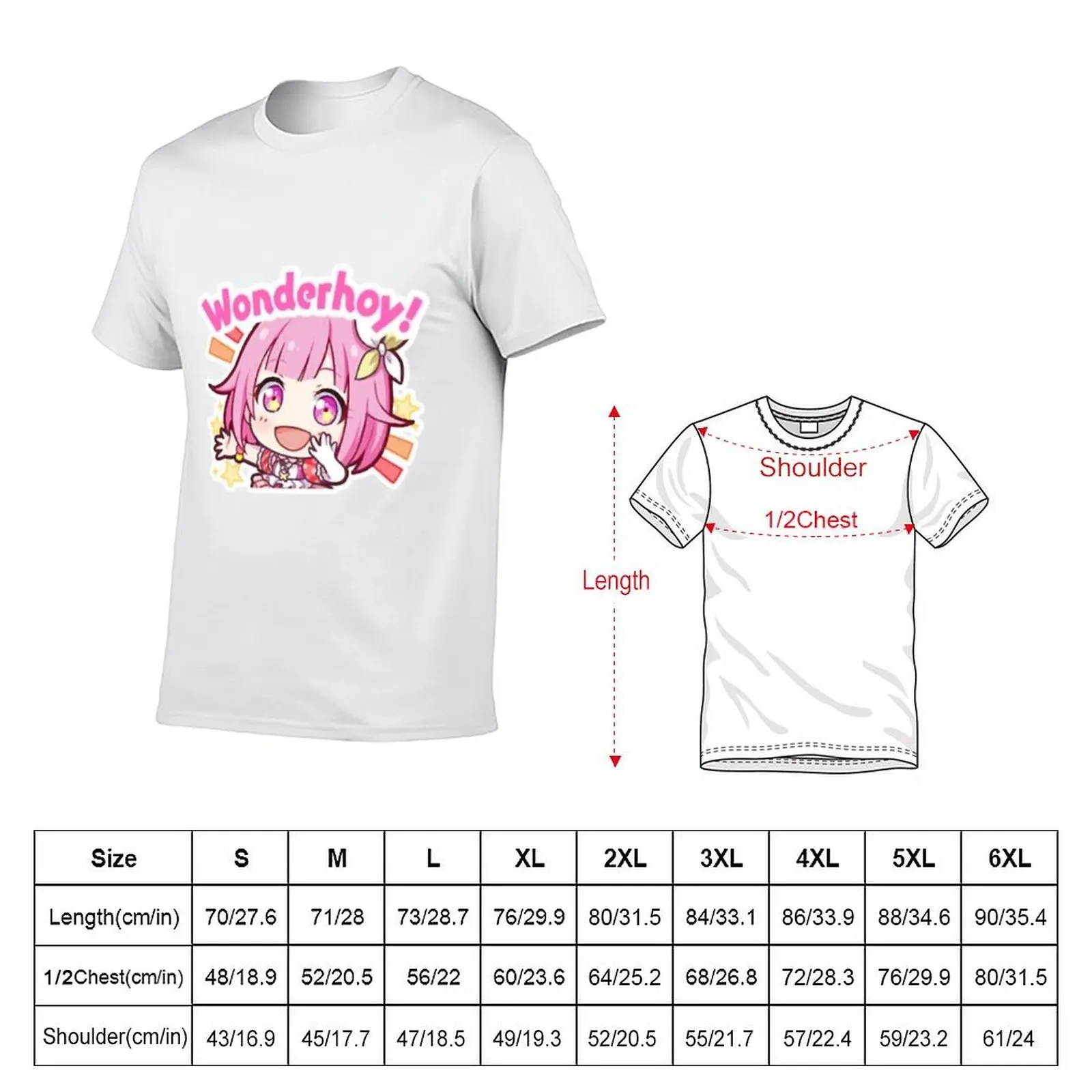 Project Sekai Emu Otori T-Shirt t shirt personalised anime tshirt t shirt man cotton T-Shirt