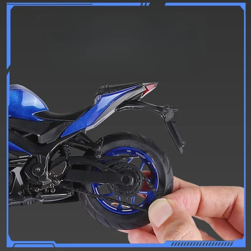 1:12 R3 Simulação Liga de Corrida Coleção de Motocicleta Diecast Modelo de Moto Presente para Criança