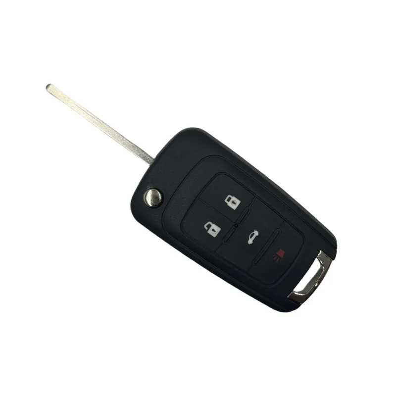 交換用フリップ折りたたみ式リモートカーキーシェル 2 3 4 5ボタン シボレークルーズ エピカ ロバ カマロ インパラ HU100ブレード対応