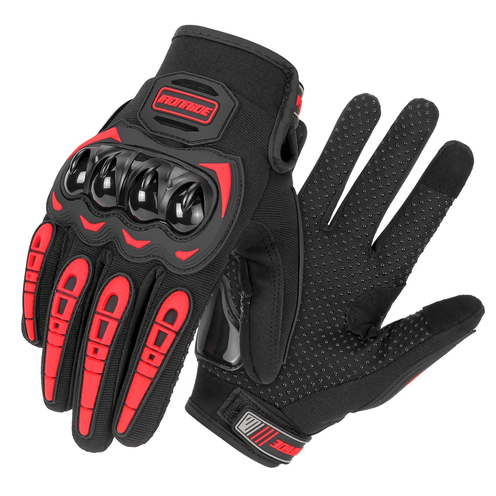 Motorrad Handschuhe Sommer Wasserdichte Touchscreen Voll Finger Handschuhe Schutz Anti-herbst Guantes Moto Nicht-slip Reiten Handschuhe