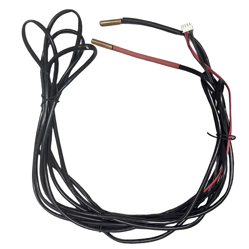 Central Air Conditioning Temperature Sensor Probe 10K Copper/Rubber Head High Precision Induction Probe Universal