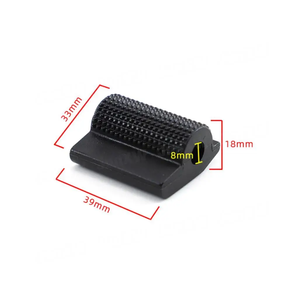 Motorcycle Shift Gear Lever Pedal Universal Rubber Cover Shoe Protector Foot Peg Toe Gel Body Kits Decoration Accessory