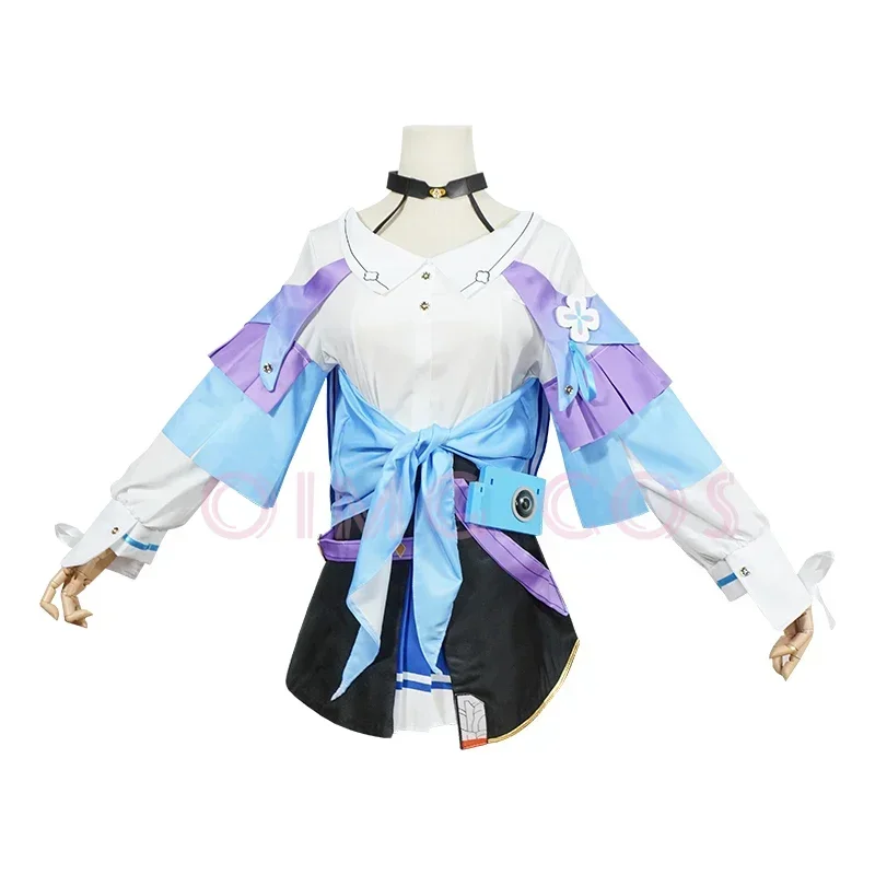 Fato de cosplay de carril estrela honkai, uniforme de carnaval com peruca, fantasia masculina de Halloween, jogo anime, 7 de março