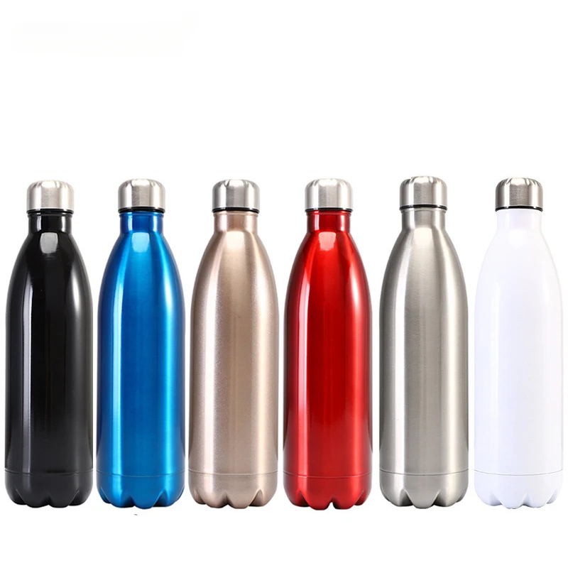 350/500/750/1000ml Stainless Steel Beer Tea Coffee ThermosTravel Sport Gym Drink Water Bottle Keep Hot Cold Insulated Cup