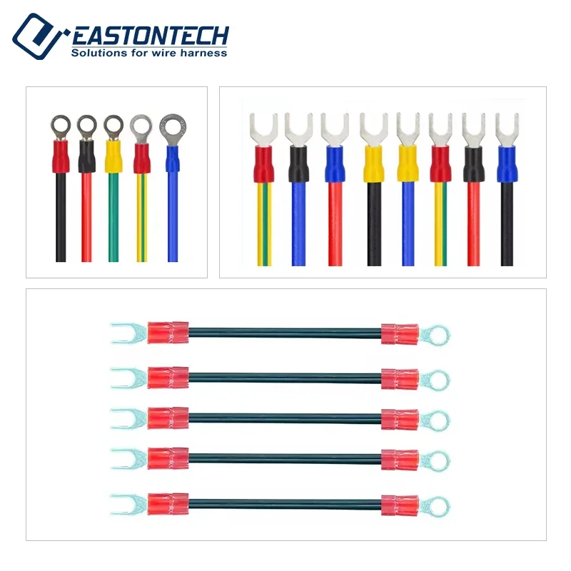 Pre Insulated Terminal Machine EW-5580 for Wire with a Diameter of 0.5-6mm Strip-Crimp Machine
