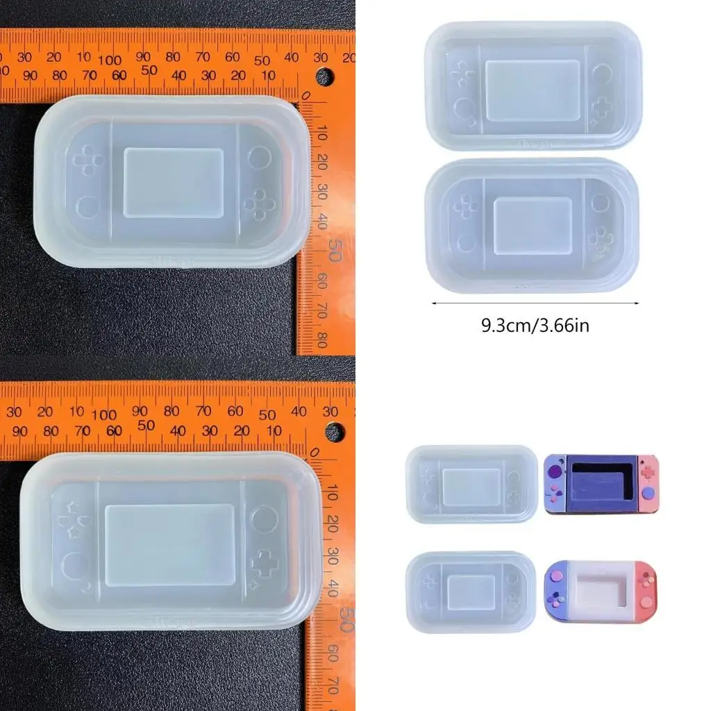

J78F Games Console Silicone Mold Resin Epoxy Keychain Mold For Pendant Jewelry Making