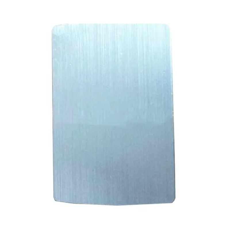 

Aluminum Metal Business Card Blank