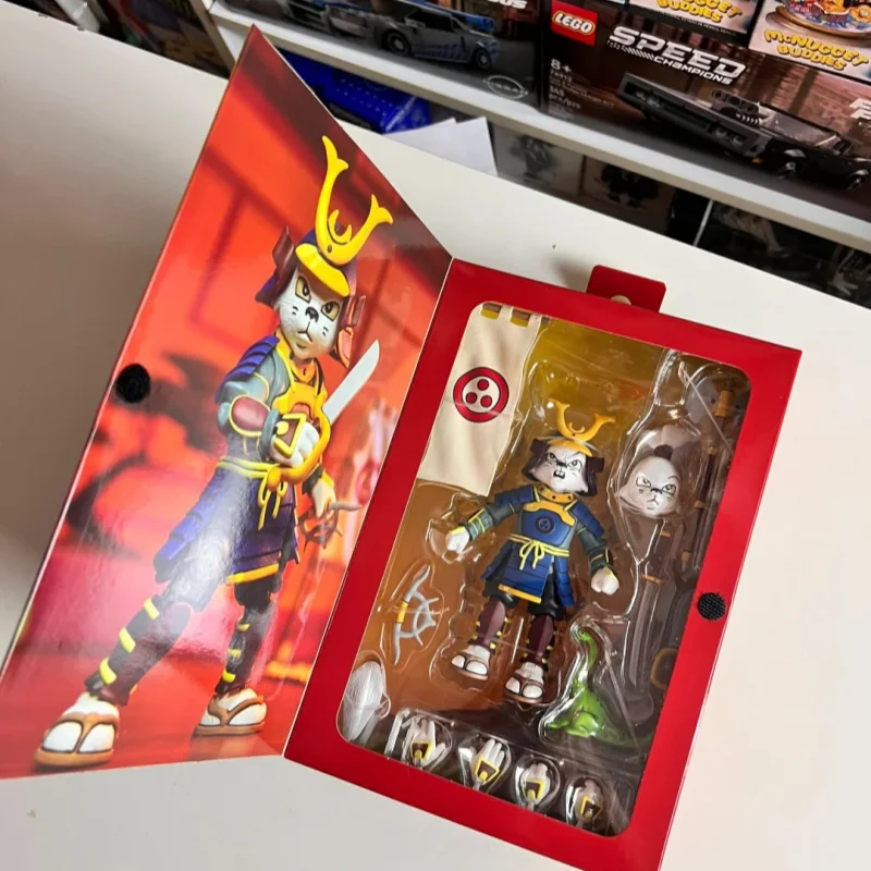 

Подлинная аниме-фигурка кролика Miyamoto, 7 дюймов, монохромная/красочная, приключения космоса, Usagi Yojimbo, ПВХ, экшн-фигурка, модель игрушки