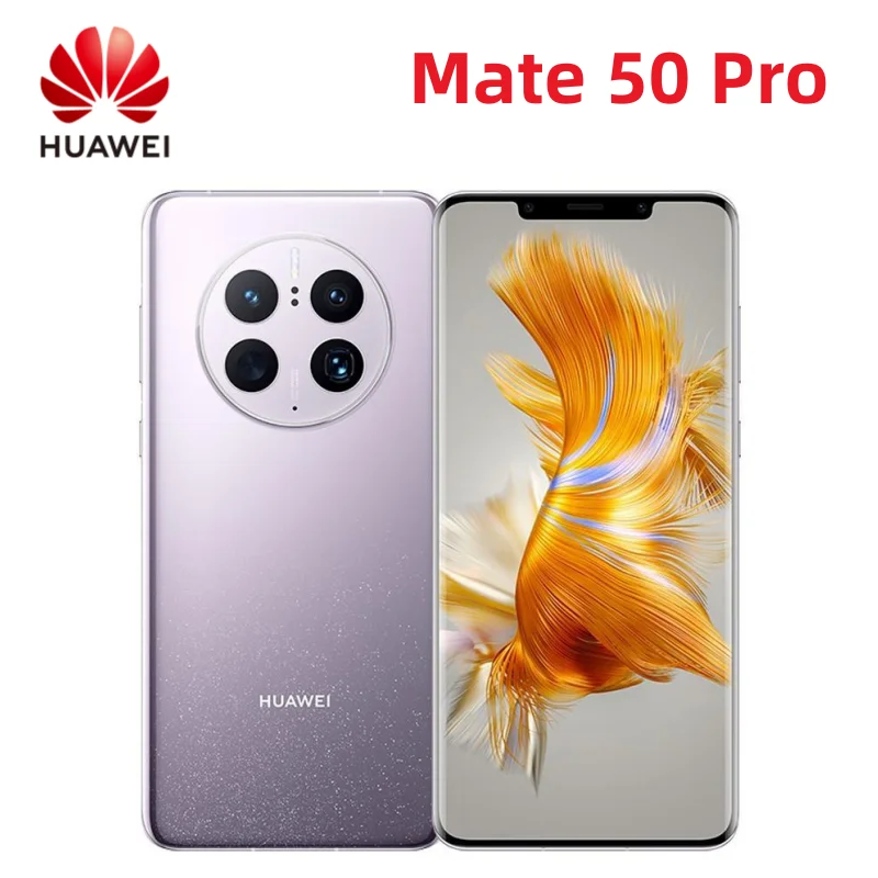 

HUAWEI Mate 50 Pro Smartphone 6.74 inch IP68 dust/water Huawei Kunlun Glass 50MP Camera 4700mAh Original Mobile phones