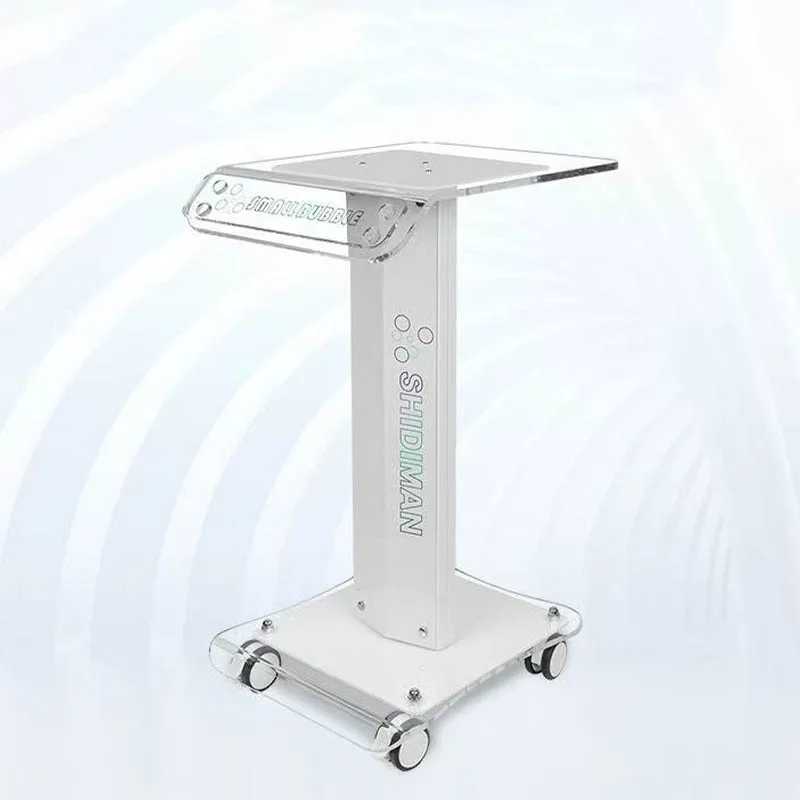 Trolley Beauty Cart Rolling Hair Salon Tray Cart Salon Table Trolley Stand Rolling Beauty Wheel Holder Spa Cart Handle Design