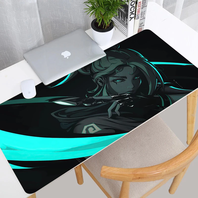 

Gaming Valorant Mouse Pads Computer Pad Gamer Girl Desk Xxl PC Cabinet Carpet Kawaii Gamers Accessories Keyboard Hot Mausepad