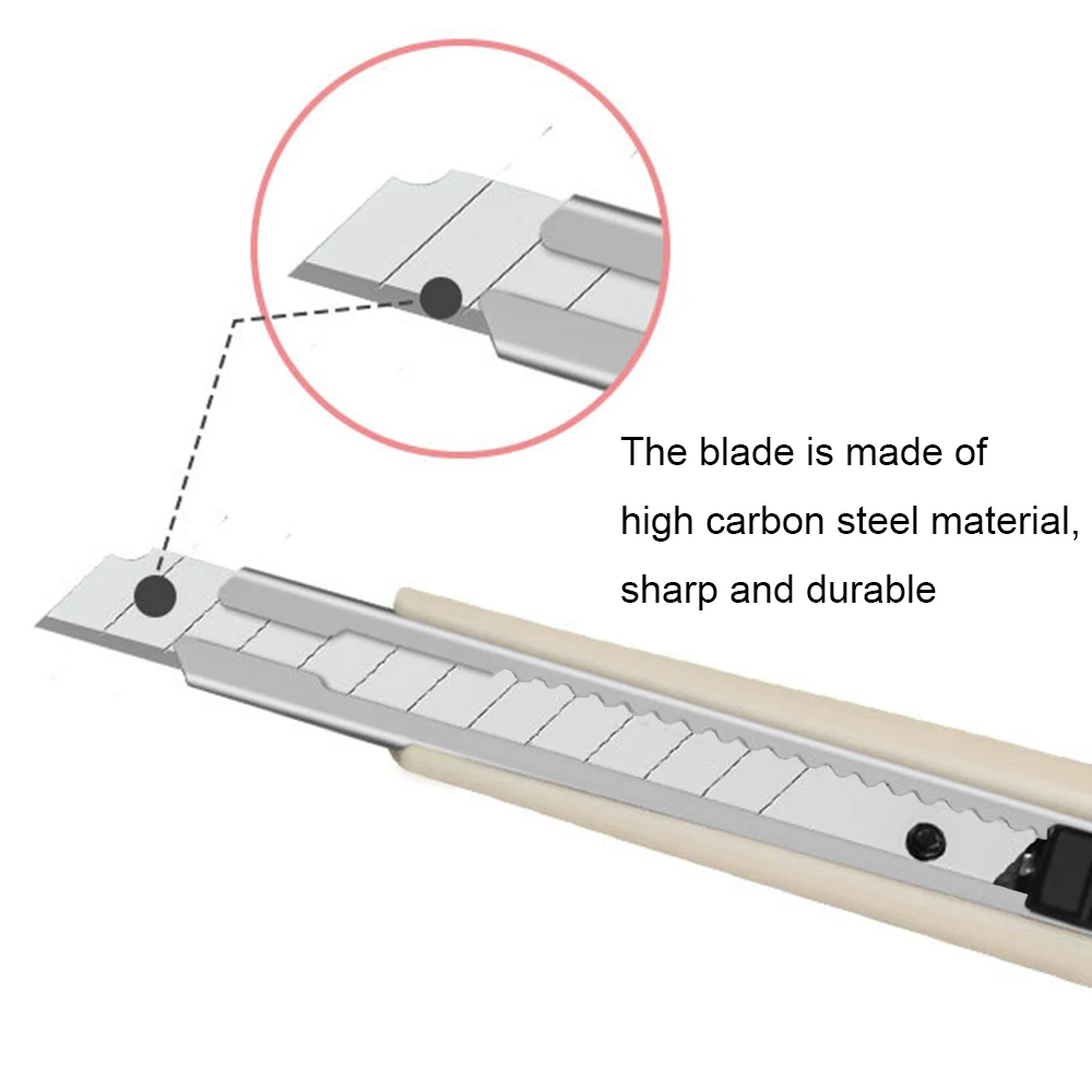 60 Degree Utility Knife Car Wrapping Film Cutting Art Knife Window Tint Tools Unboxing Cutter Stationery Supplies