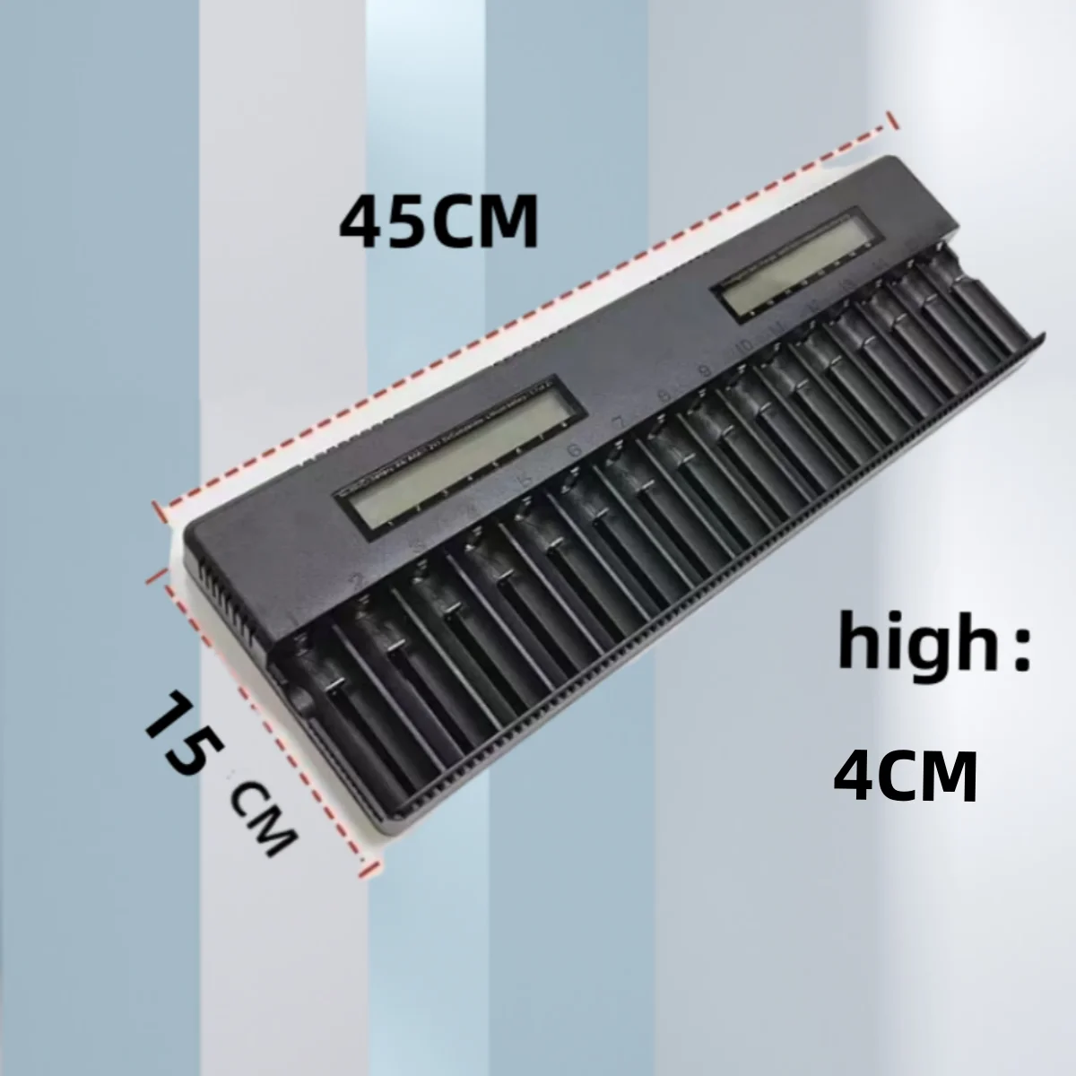 L16 slot L12 slot Battery Charger for 18650 3.7V Li-ion NiMH 1.2V 16340 3.7V 26650 21700 26700 AA AAA 14500 LDC