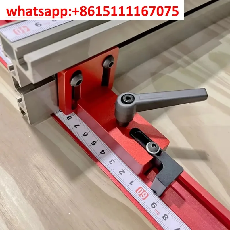 DIY Woodworking T-slot Miter Rail Stop Slide Connector Chute Positioning Parts OEM ODM Customizable