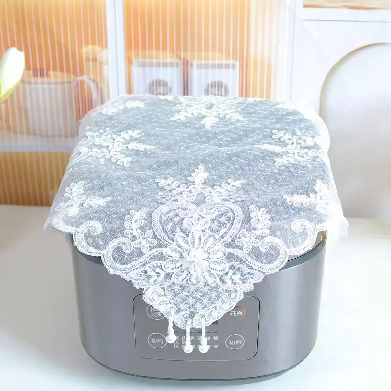 

Europe flowers beads Embroidery table cloth cover wedding tablecloth kitchen Christmas party Table decoration and accessories