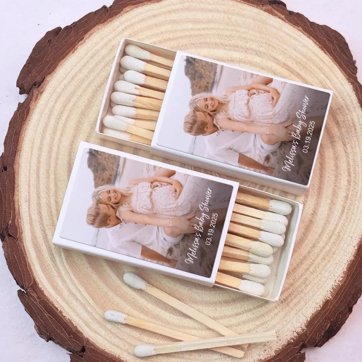 

Персонализированные спичечные коробки с фото для детского праздника, индивидуальные сувениры для вечеринки в честь рождения ребенка, оптовые наборы спичечных коробок и подарки для детского праздника